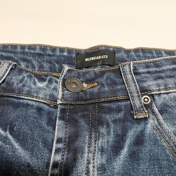 Bluecarats Mens Distressed Jeans Size 32 - Picture 4 of 16